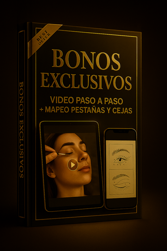 5 Bonos Exclusivos (Cejas y Mapeo) + Video detallado POV